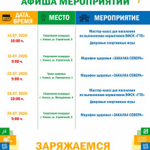 СПОРТИВНОЕ ЛЕТО В УСИНСКЕ!